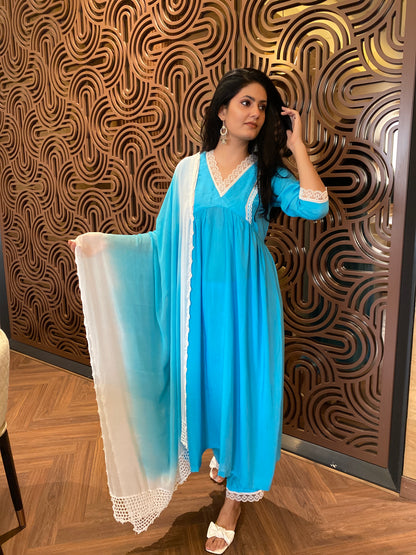 Blue Bliss Kurta Set